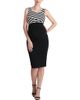 Kimi & Kai Kimi & Kai Margot Maternity Body-Con Midi Dress - 1