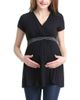 Kimi & Kai Kimi & Kai Maternity Nursing Colorblock Tunic Top - 1