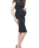 Kimi & Kai Kimi & Kai Morgran Lace Trim Body-Con Maternity Dress - 3