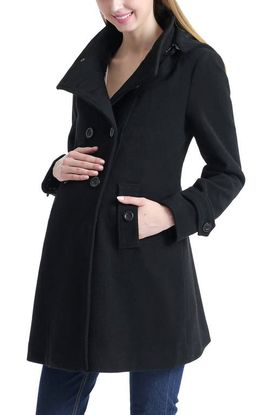 Kimi & Kai Kimi & Kai Penelope Maternity A-Line Wool Coat