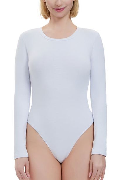 Kimi & Kai Kimi & Kai Round Neck Long Sleeve Bodysuit