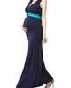 Kimi & Kai Kimi & Kai Scarlett Colorblock Maternity Maxi Dress - 3