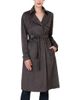 Kimi & Kai Kimi & Kai Women's Aria Long Faux Suede Trench Coat - 1