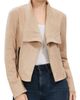 Kimi & Kai Kimi & Kai Women's Faux Suede Open Front Jacket - 1