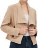 Kimi & Kai Kimi & Kai Women's Faux Suede Open Front Jacket - 3