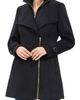 Kimi & Kai Kimi & Kai Women's Kinsley Wool Blend Zip Front Walking Coat - 2