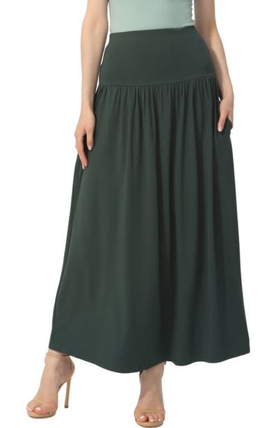Kimi & Kai Kimi & Kai Women's Tiered Maxi Skirt