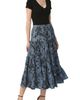 Kimi & Kai Kimi & Kai Women's Tiered Midi Skirt - 3