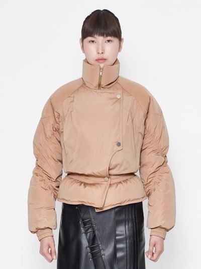 KIMZISU Double Layered Down Jacket _ Beige