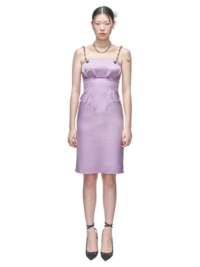 KIMZISU Marble Tailored Dress _ Lilac