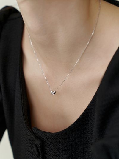 KINDABABY Adorable Cubic Heart Necklace