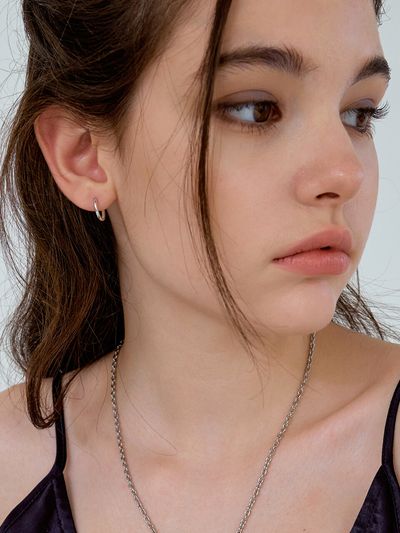 KINDABABY Basic silver earring