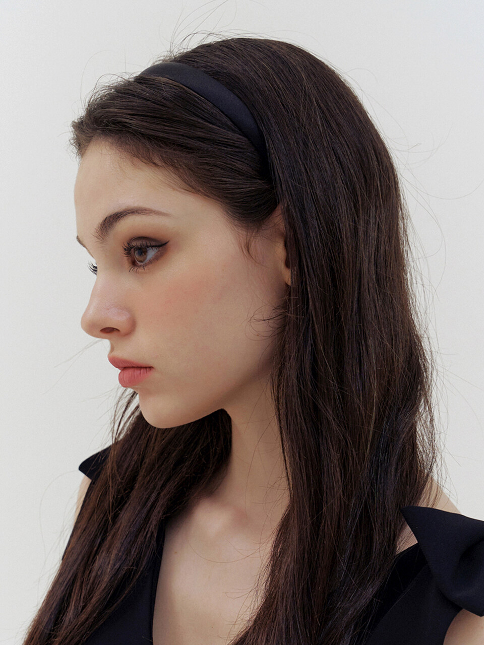 KINDABABY Black Silk Headband