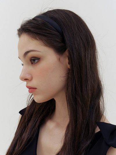 KINDABABY Black Silk Headband