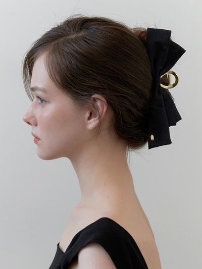 KINDABABY Breeze Dressy Ribbon Claw_Black