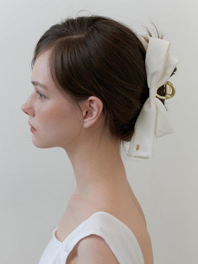 KINDABABY Breeze Dressy Ribbon Claw_Off White