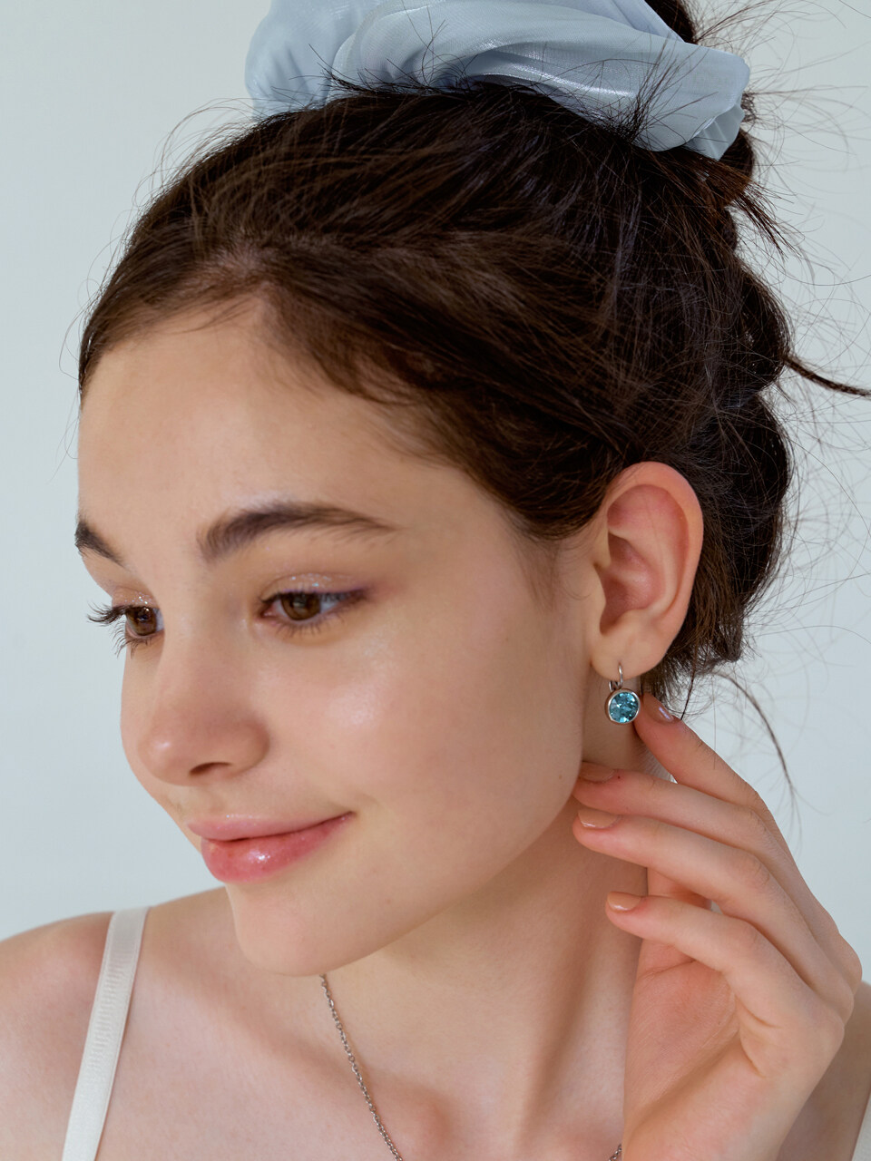 KINDABABY Color swarovski cubic earring