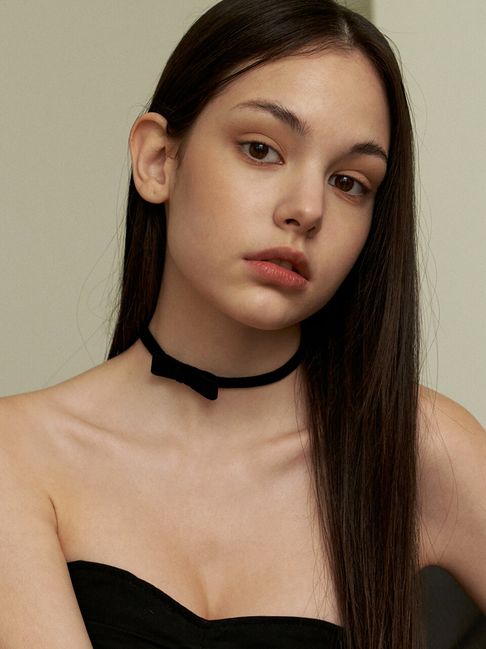 KINDABABY Daily ribbon velvet choker