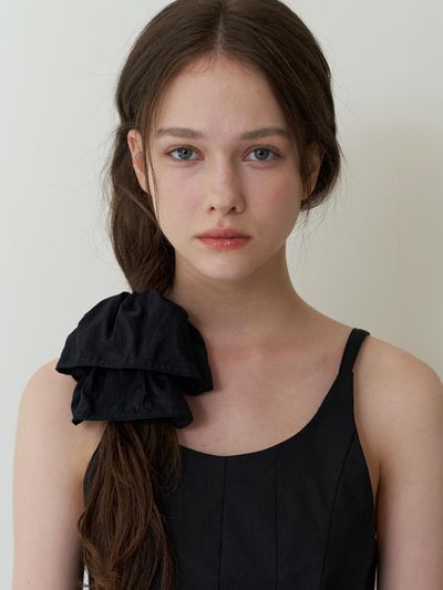 KINDABABY essential glint scrunch - black