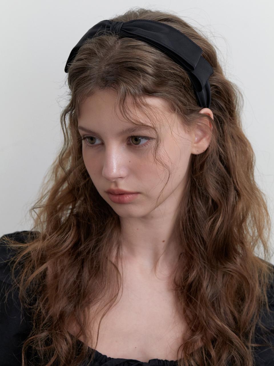 KINDABABY glint double ribbon headband