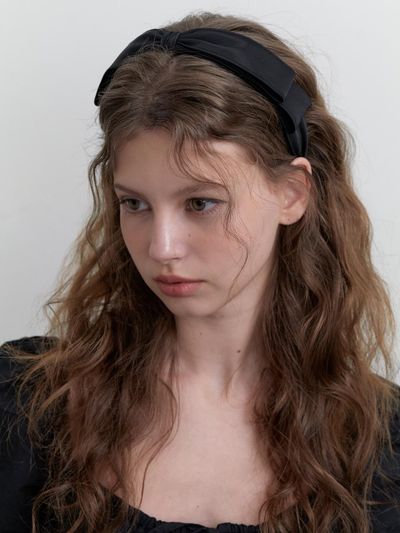 KINDABABY glint double ribbon headband
