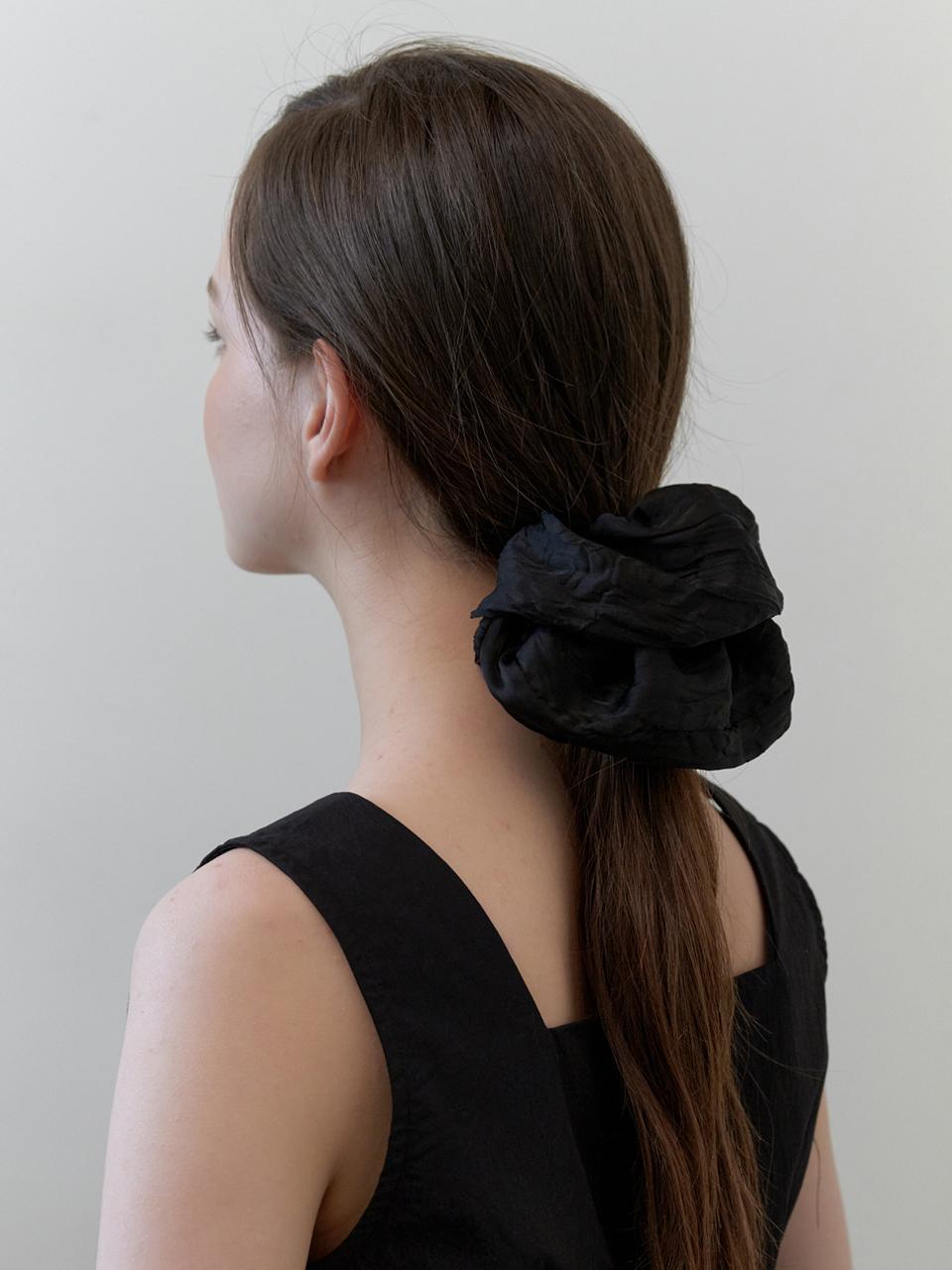 KINDABABY Silky Scrunchie_Black