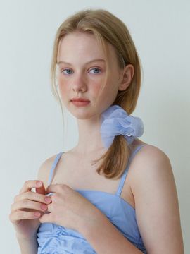 KINDABABY Skyblue Organdy Scrunch