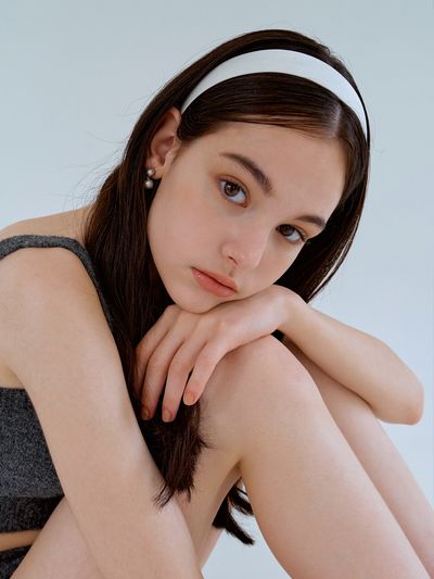 KINDABABY White satin head band