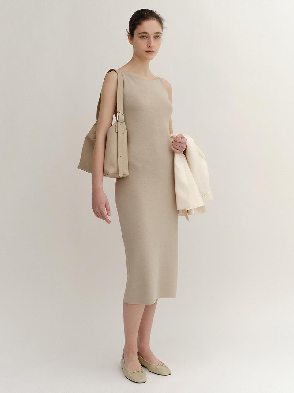 KINDERSALMON Belinda Dress_Ash Khaki
