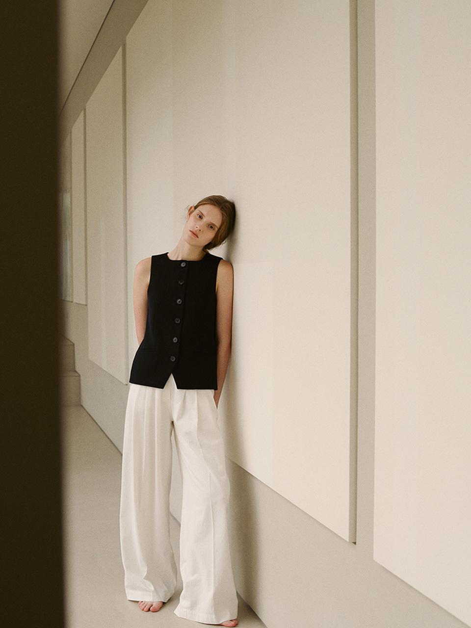 KINDERSALMON Chante Pants - White