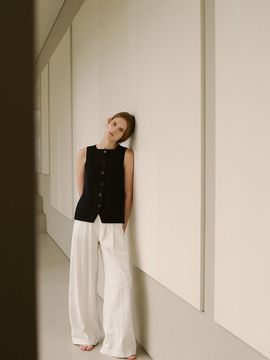 KINDERSALMON Chante Pants - White