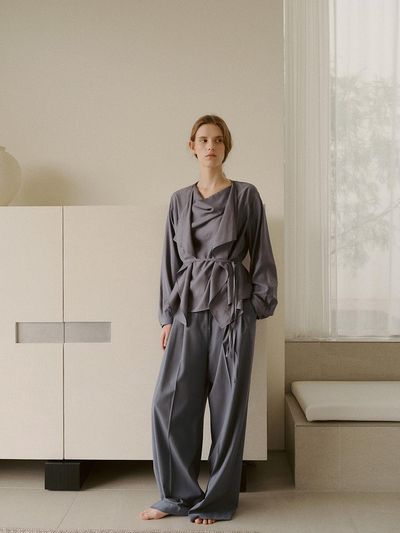 KINDERSALMON FW24 Karin Pants Sage