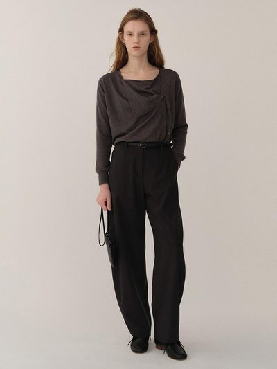 KINDERSALMON FW24 Nicole Trouser Dark - Navy