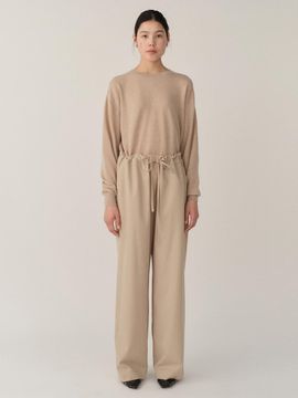KINDERSALMON FW24 String Pants Hazelnut
