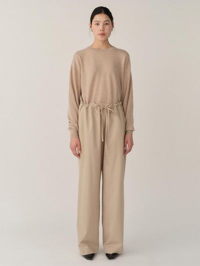 KINDERSALMON FW24 String Pants Hazelnut