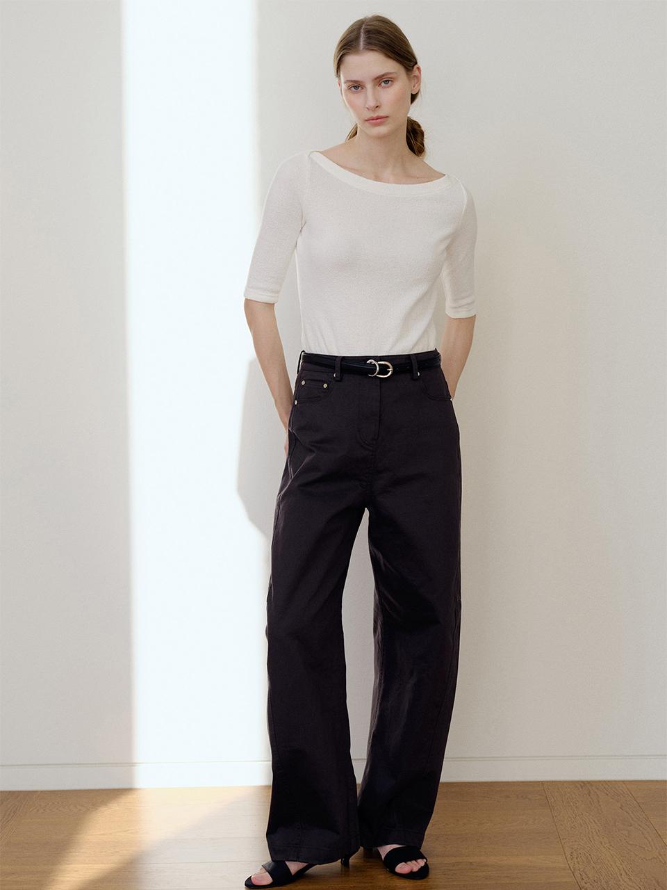 KINDERSALMON Gaius Round Felt Pants