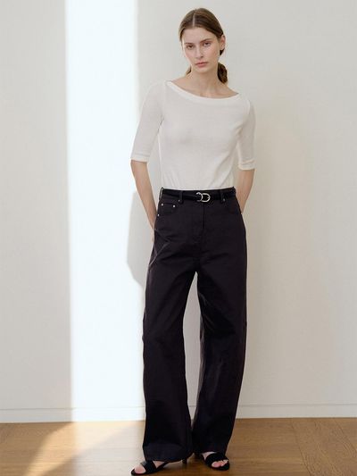 KINDERSALMON Gaius Round Felt Pants