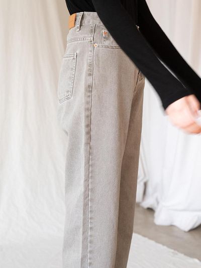 KINDERSALMON Jean Dusty Gray
