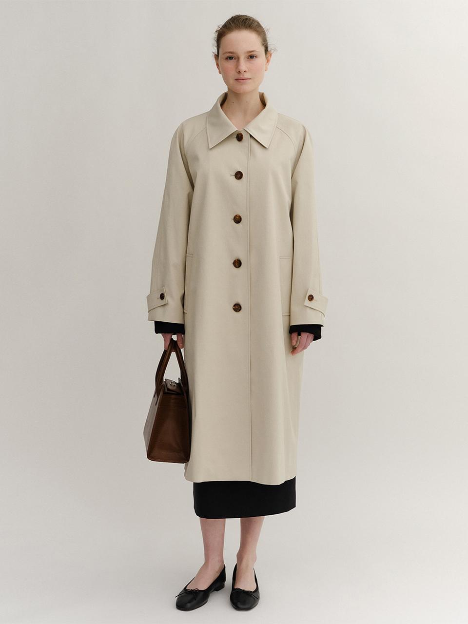KINDERSALMON Kari Single Coat_Ash Khaki