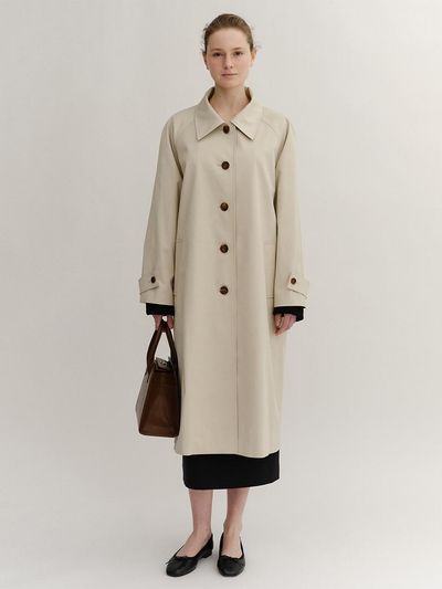 KINDERSALMON Kari Single Coat_Ash Khaki