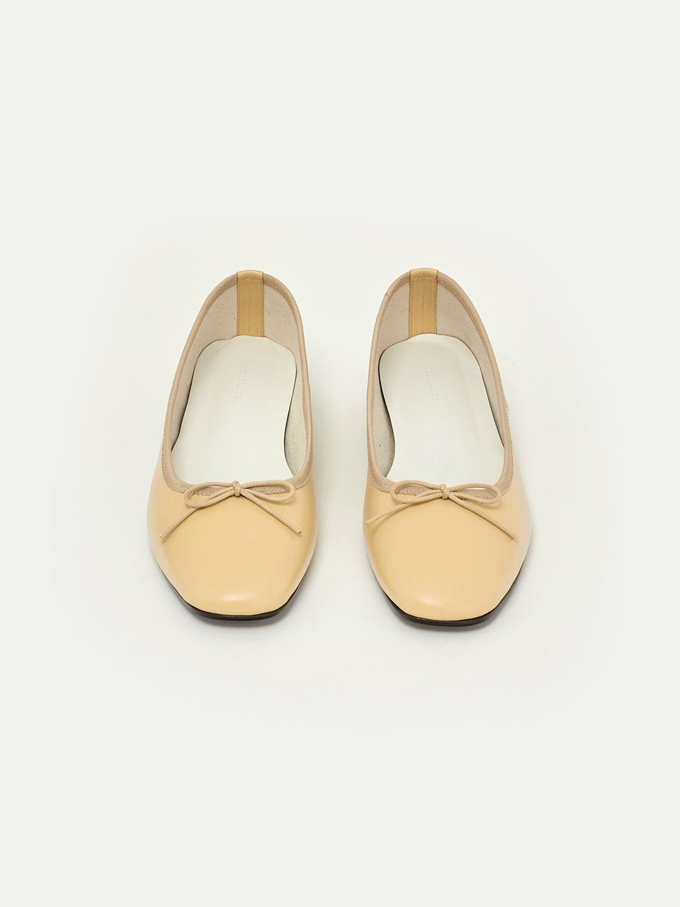 KINDERSALMON Marais Ribbon Leather Flat