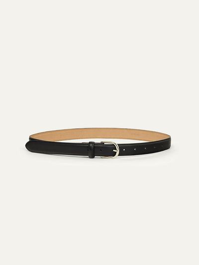 KINDERSALMON PF24 Basic Leather Belt Black