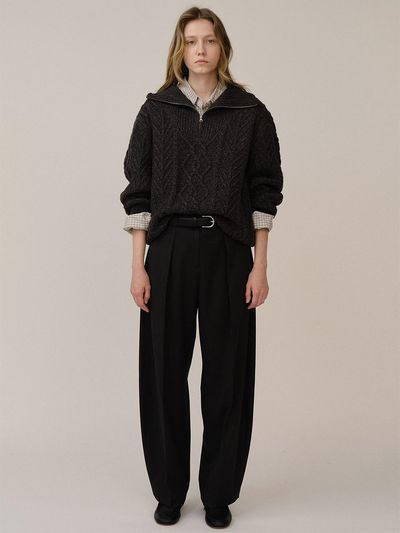 KINDERSALMON PF24 Penna Trouser Charcoal