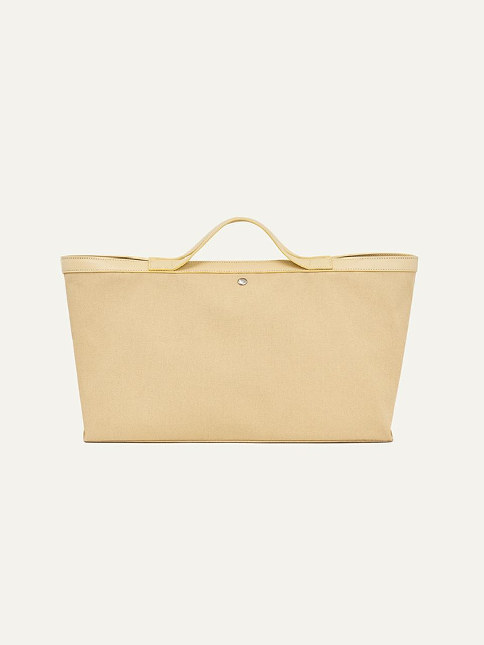 KINDERSALMON RS24 Posell Canvas Tote Bag Beige