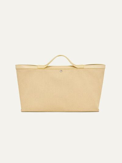 KINDERSALMON RS24 Posell Canvas Tote Bag Beige
