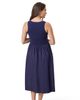Kindred Bravely Kindred Bravely Charlotte Mixed Media Maternity & Nursing Midi Dress - 2