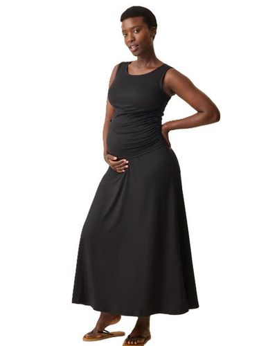 Kindred Bravely Kindred Bravely Drop-Waist Maternity & Nursing Maxi Dress