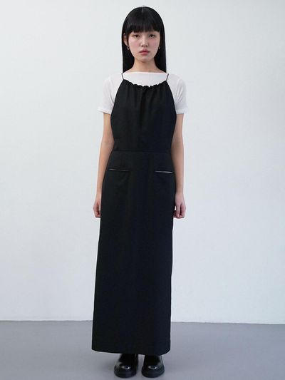 Kindred halter back strap dress