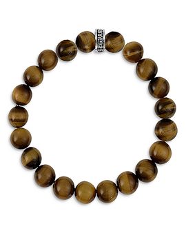 King Baby Studio King Baby Studio Brown Tiger Eye Beaded Bracelet