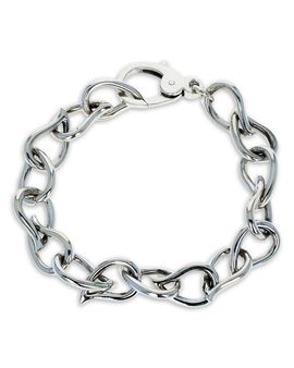 King Baby Studio King Baby Studio Men's Sterling Silver Wild West Buffalo Paisley Link Bracelet